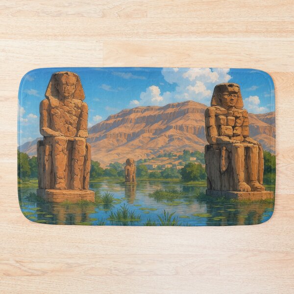 Item preview, The Colossi of Memnon in Flood designed and sold by KAI-Studio.