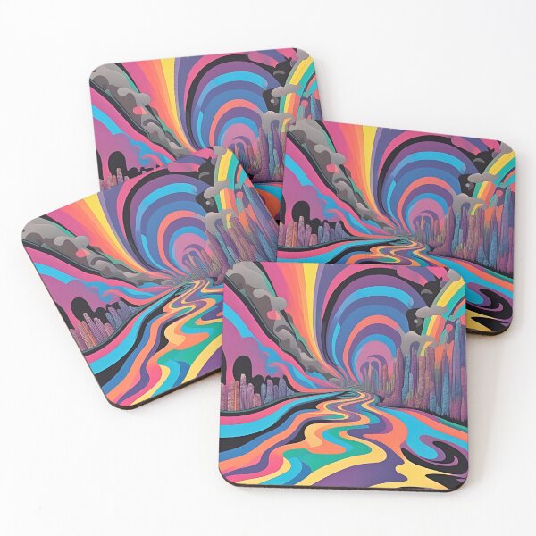Item preview, Psychedelic Urban Tactical Camo in Cold Grey designed and sold by CamouflageLab.