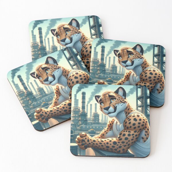 Item preview, Watchful Cheetah Between Shifts designed and sold by nikkolaus.