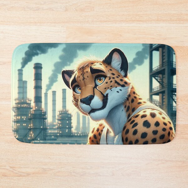 Item preview, Watchful Cheetah Between Shifts designed and sold by nikkolaus.