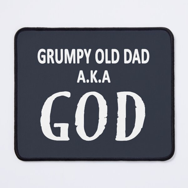 Item preview, Grumpy Old Dad AKA God Funny Fathers Day Gift designed and sold by cheekywitch.