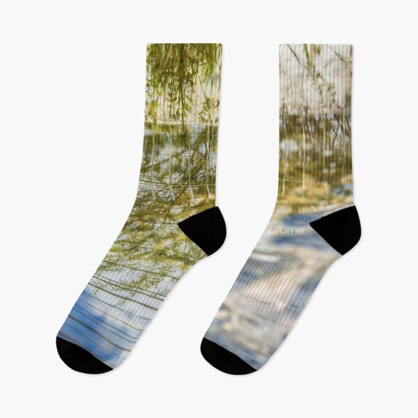 Item preview, reflection of trees in the water designed and sold by felipequeiroz.