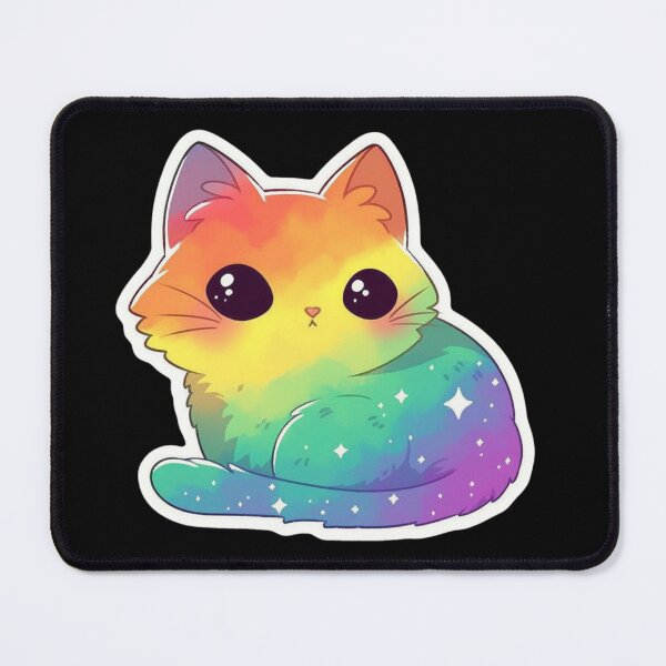 Item preview, Rainbow cat designed and sold by MendaciousMina.