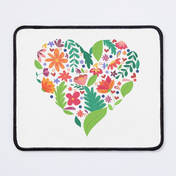Item preview, Floral heart nature sticker designed and sold by DesignPMG.