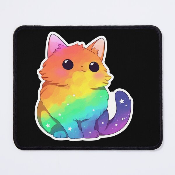 Item preview, Rainbow cat designed and sold by MendaciousMina.