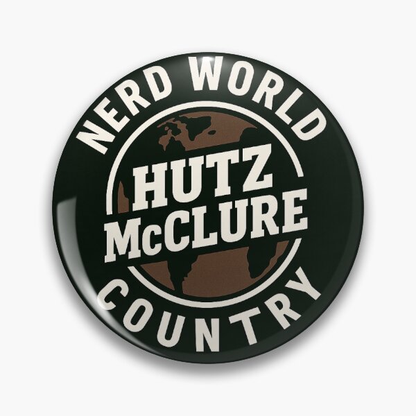 Item preview, Hutz McClure Nerd World Country  designed and sold by Fritzindc.
