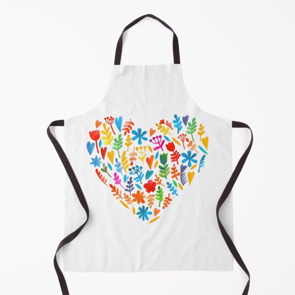 Item preview, Floral watercolor heart sticker designed and sold by DesignPMG.