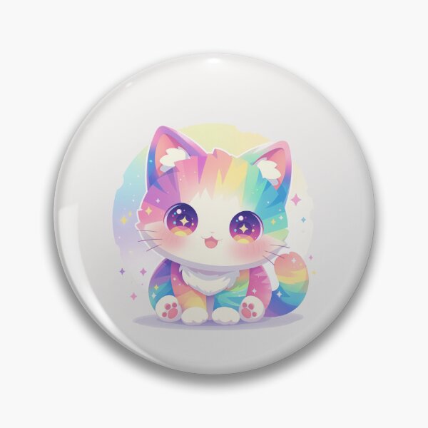 Item preview, Rainbow cat designed and sold by MendaciousMina.