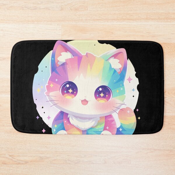 Item preview, Rainbow cat designed and sold by MendaciousMina.