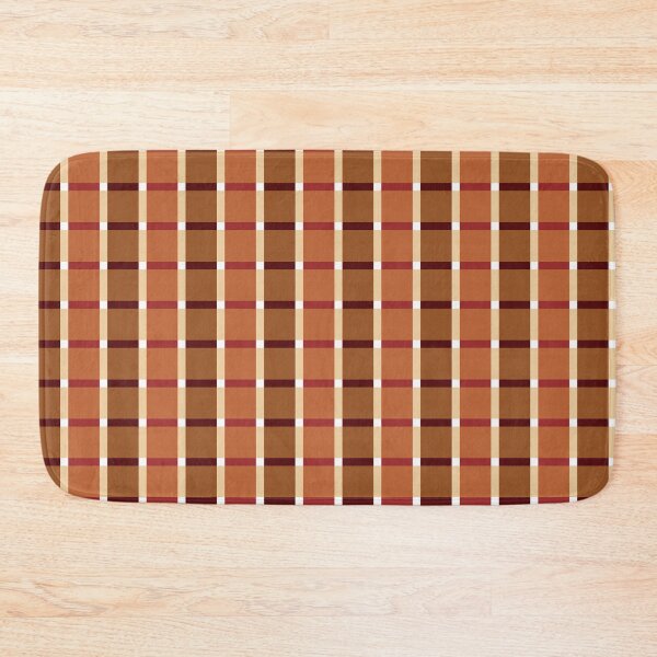 Item preview, Autumn Colour Gingham Pattern designed and sold by Studio of Shapes and Spectrum.