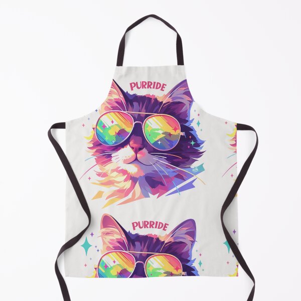 Item preview, Rainbow purride cat designed and sold by MendaciousMina.