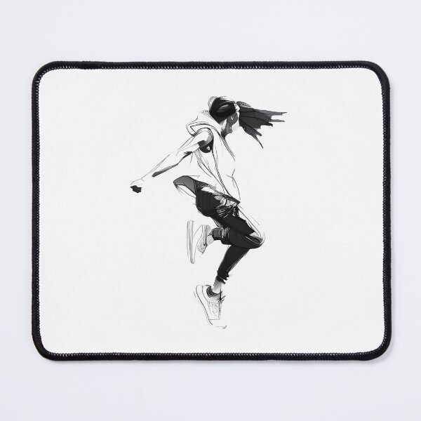 Item preview, Urban Rhythm: Dynamic Female Street Dancer designed and sold by ShadowAndSlate.