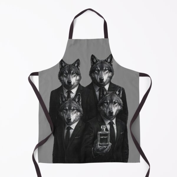 Item preview, Wolves. Aftershave advertisement. Instinct. designed and sold by Shoot-The-Moon.