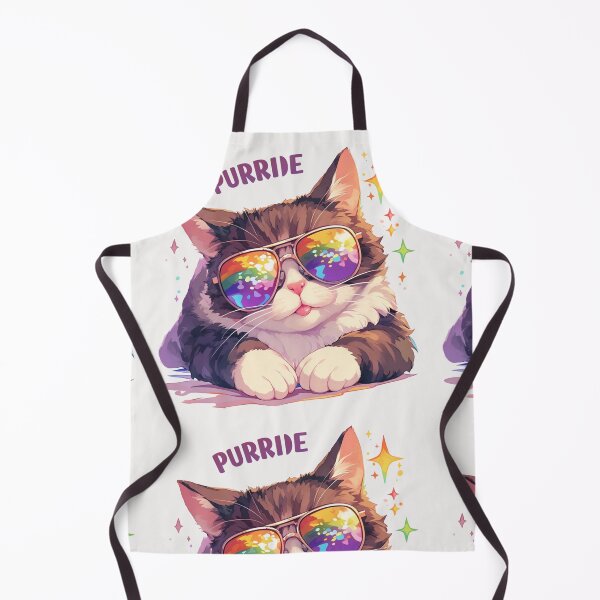 Item preview, Rainbow purride cat designed and sold by MendaciousMina.