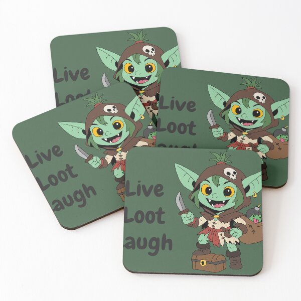 Item preview, Gribbs the Goblin - Live Loot Laugh designed and sold by Smoggs741.