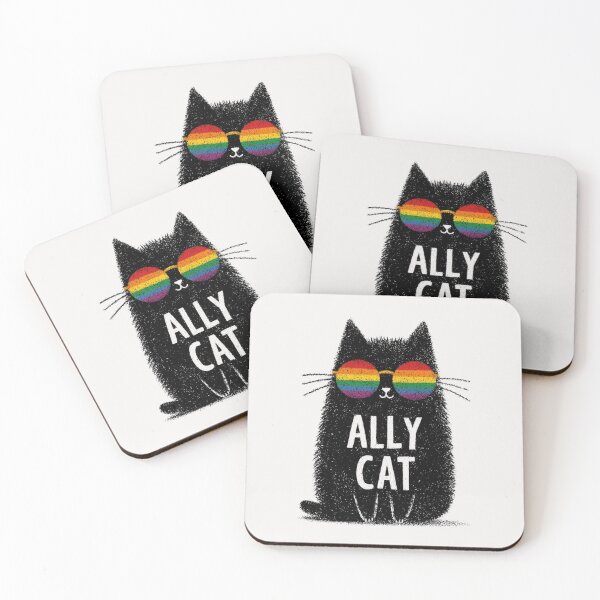 Item preview, Rainbow ally cat designed and sold by MendaciousMina.
