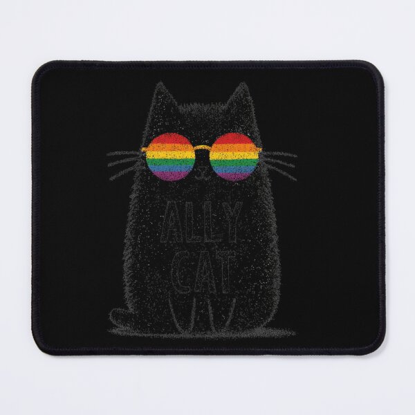 Aperçu de l'œuvre Chat allié arc-en-ciel créée et vendue par MendaciousMina.