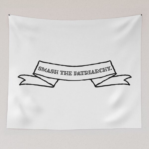 Item preview, Smash the Patriarchy Ribbon designed and sold by sillyjess.