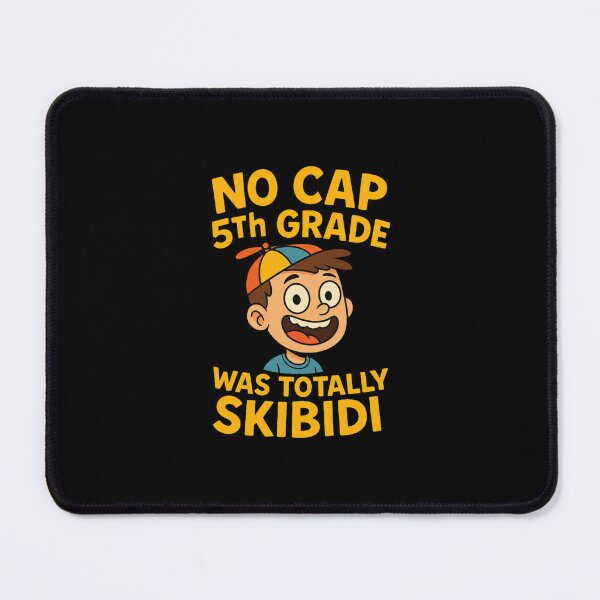 Item preview, No Cap 5th Grade Was Totally Skibidi designed and sold by TrendsLook.