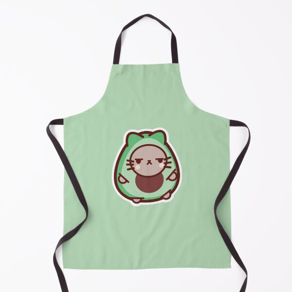 Item preview, Cute Cat Dressed as an Avocado designed and sold by UnwindMoon.
