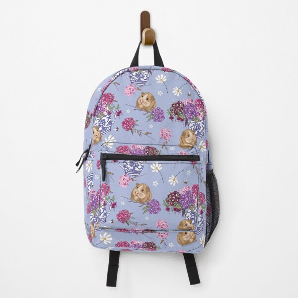 Item preview, Guinea Pig and Sweet Williams Light Blue designed and sold by Angie Spurgeon.