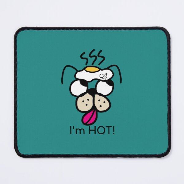 Item preview, LaMaisonOfMY The Egghead Forecast: Sunny, Silly & Seriously Too Hot! SIGNATURE BULLDOG ICON COLLECTION No.11 BLACK TEXT designed and sold by LaMaisonOfMY.