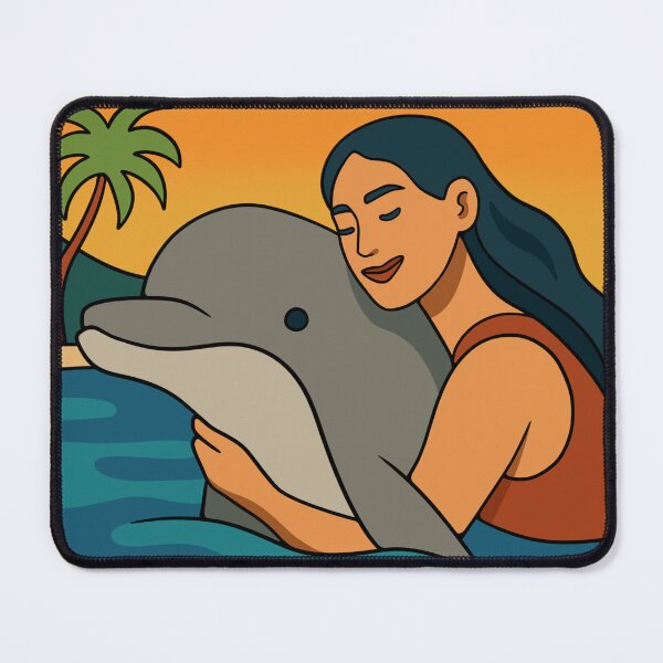 Item preview, The Dolphin Hug designed and sold by azzurroarts.