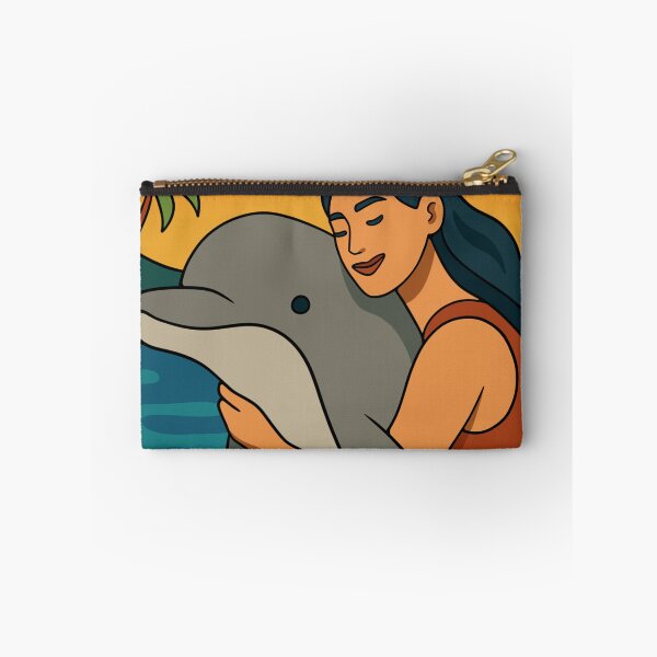 Item preview, The Dolphin Hug designed and sold by azzurroarts.