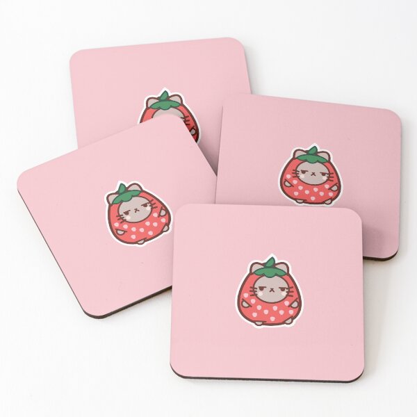 Item preview, Strawberry Cat designed and sold by UnwindMoon.