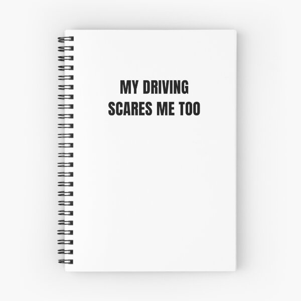 Item preview, My Driving Scares Me Too - Learner Life (Black Text) designed and sold by IgnitionWorks.