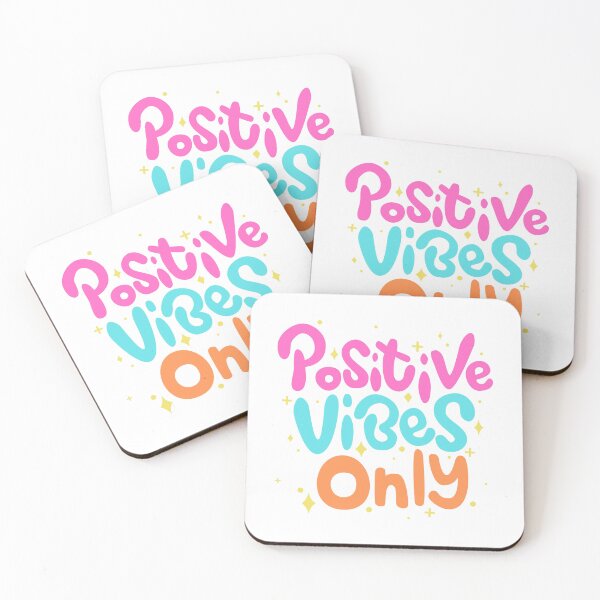 Item preview, Positive Vibes Only – Motivational Quote Design designed and sold by Blueprint&co.