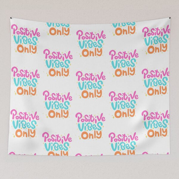 Item preview, Positive Vibes Only – Motivational Quote Design designed and sold by Blueprint&co.