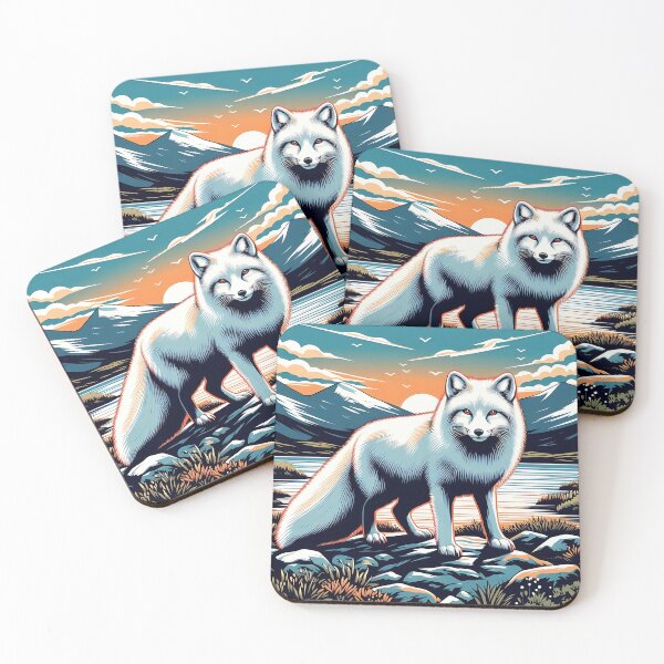 Item preview, Arctic Fox Art #2 | Fox Lovers designed and sold by ksgraphics222.