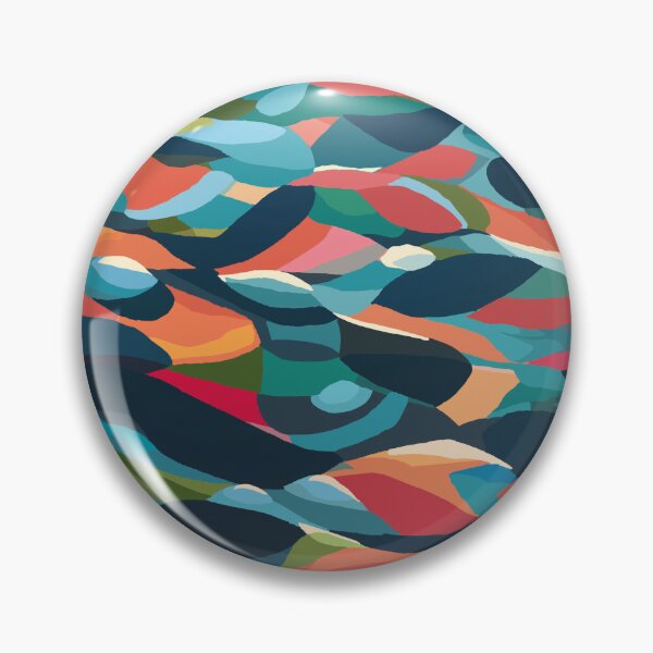 Item preview,  rippling abstract colourful patterns waves designed and sold by funahoe.