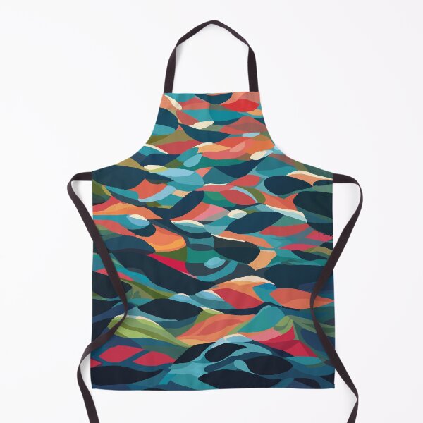 Item preview,  rippling abstract colourful patterns waves designed and sold by funahoe.