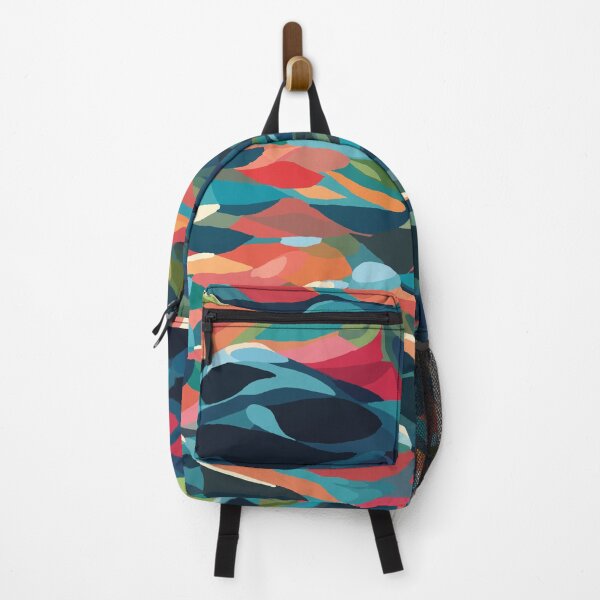 Item preview,  rippling abstract colourful patterns waves designed and sold by funahoe.