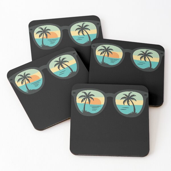 Item preview, Sunglasses Palm Sunset Holiday Design designed and sold by Svenniibee.