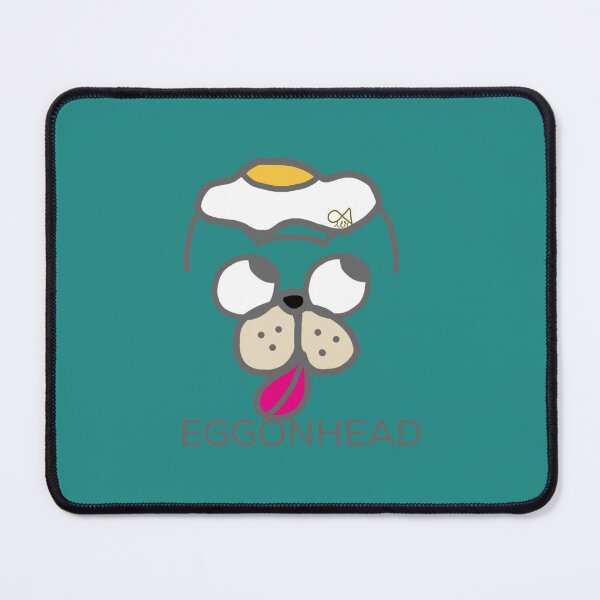 Item preview, LaMaisonOfMY The Egghead Forecast: Sunny, Silly & Seriously Too Hot! SIGNATURE BULLDOG ICON COLLECTION No.13 GREY TEXT designed and sold by LaMaisonOfMY.