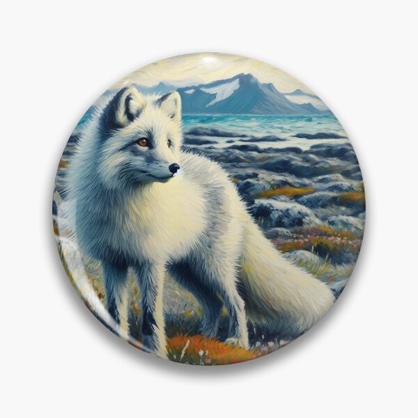 Item preview, Arctic Fox Art #3 | Fox Lovers designed and sold by ksgraphics222.