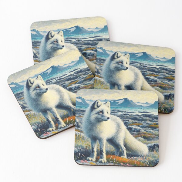 Item preview, Arctic Fox Art #3 | Fox Lovers designed and sold by ksgraphics222.