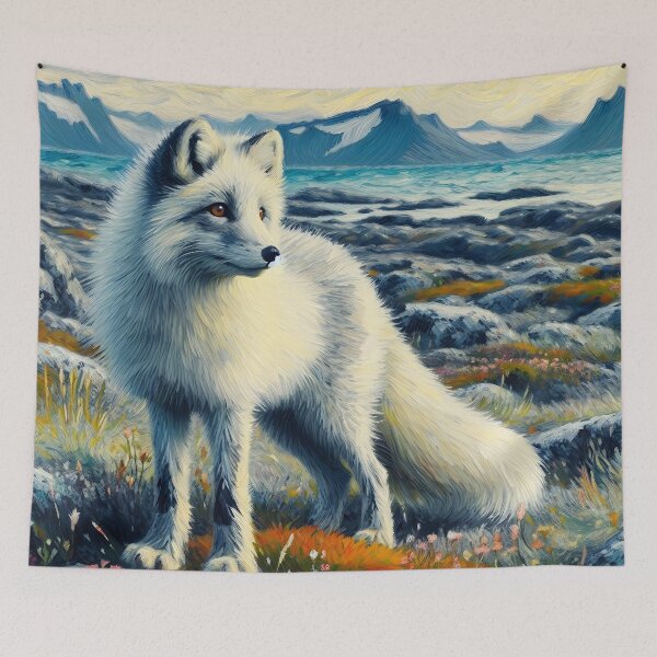 Item preview, Arctic Fox Art #3 | Fox Lovers designed and sold by ksgraphics222.