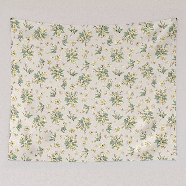 Item preview, Primroses on Cream designed and sold by Angie Spurgeon.