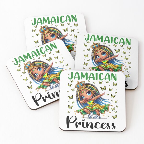 Item preview, Jamaican Princess Dabbing for girls & kids designed and sold by NUMAcreations.