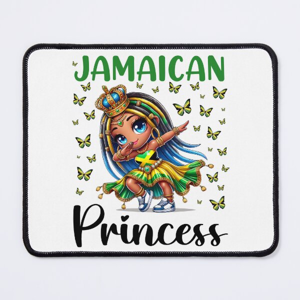 Item preview, Jamaican Princess Dabbing for girls & kids designed and sold by NUMAcreations.