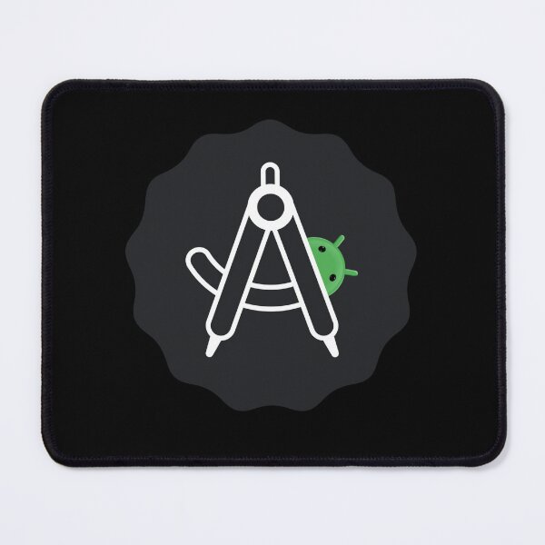 Item preview, Android Studio black logo designed and sold by Redstrawberry13.