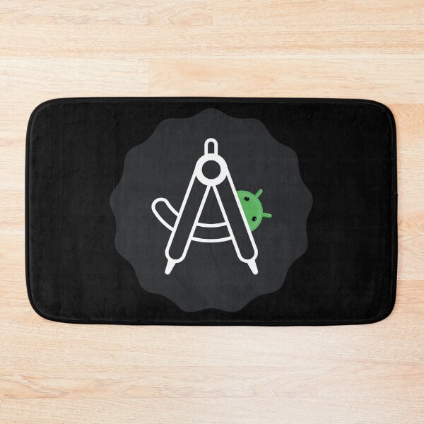 Item preview, Android Studio black logo designed and sold by Redstrawberry13.