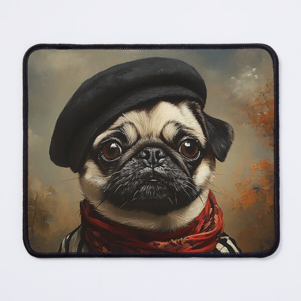 Item preview, French Pug - Paris Pug - Stylish Animal Art designed and sold by Chrisjeffries24.