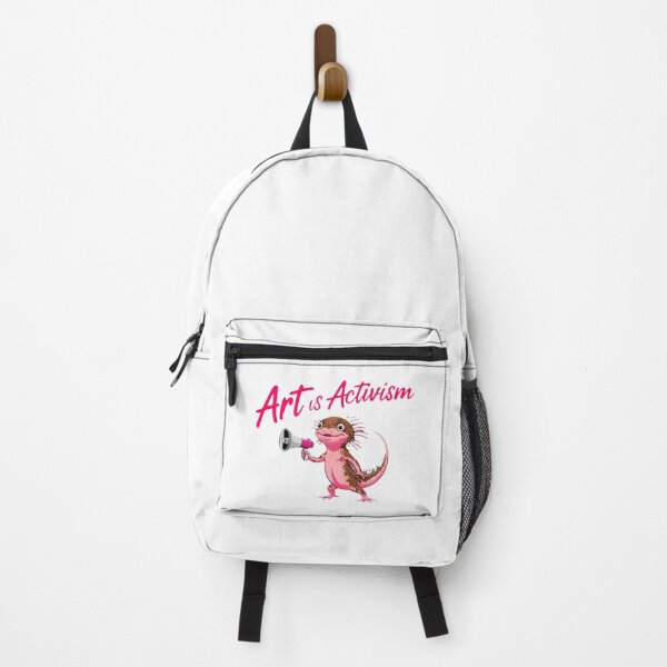 Item preview, Axolotl With Megaphone Art Is Activism designed and sold by RetroPop23.