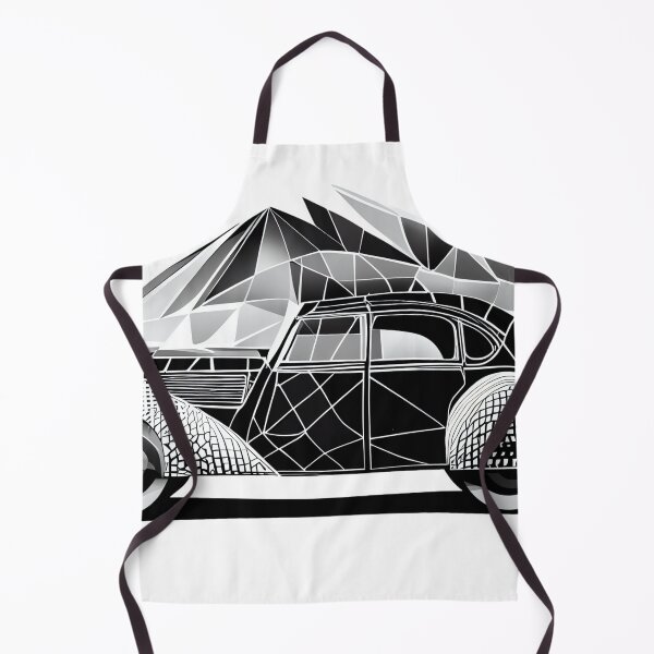 Item preview, Art Deco Ride: Geometric Vintage Car designed and sold by ShadowAndSlate.