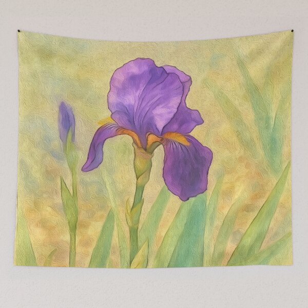 Item preview, The Stand Out Iris designed and sold by BloomingbySJ.